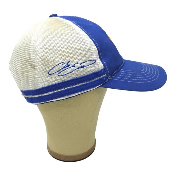 NAPA Racing NASCAR #24 Chase Elliott Hendrick Mesh Strapback Cap Double Stripe - Picture 13 of 15